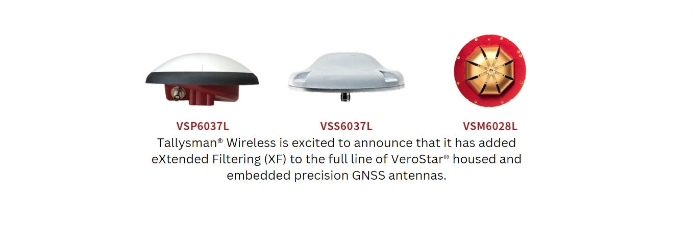 The VeroStar® family of precision antennas is available in three form factors © Tallysman Wireless Inc.