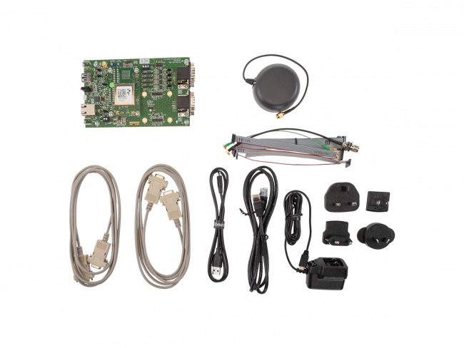 mosaic-X5 GNSS module receiver development kit with GNSS antenna
